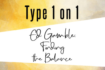 Type 1 on 1 podcast Ed Gamble image
